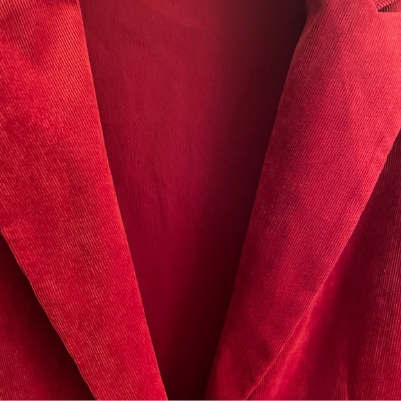 Red Blazer by Counterparts. Size 10 casual/holiday/classic style - Picture 2 of 13